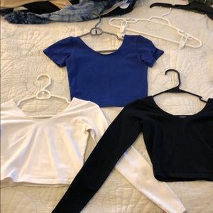 3 for 1 crop tops